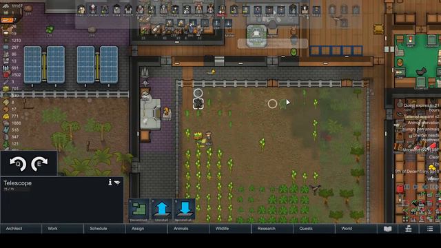 32+ Colonists/ Modded Rimworld (Sanguophage Scenario) Chill Stream/ No Commentary :)