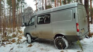 Соболь Cummins 4x4 Offroad. В гору Чертово городище.