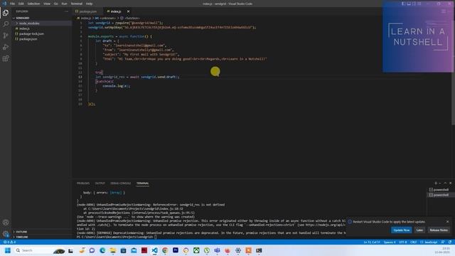 How to beautify JSON stringy in NodeJS | Why try/catch is important in NodeJS