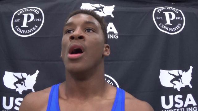 Dreshaun Ross, 2023 U17 Greco-Roman Nationals champion, 92 kg смотреть онлайн