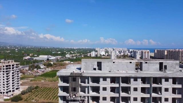 Застройщик ALİOĞLU проект LAVİNYA 2 / г.Мерсин, ход строительства (октябрь 2022г.) смотреть онлайн