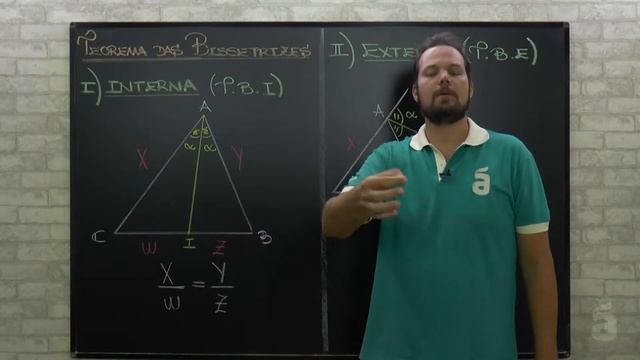 Teorema das Bissetrizes - Prof. Luís Felipe смотреть онлайн