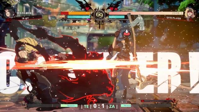 GGST ▰ Infiltration (#1 Ranked Zato) vs Cgm (#1 Ranked Testament). High Level Gameplay