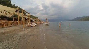 на пляже Icon в Мармарис