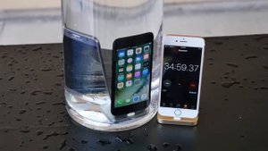 Тест Айфон 7 вода непроницаемость.HD