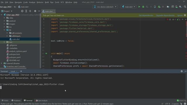 Build Flutter Chat App with Firebase Auth and Firestore Full Course 2022 WhatsApp Clone App Tutoria