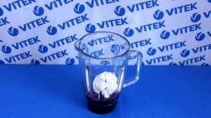 Рецепт приготовления ягодного коктейля с мороженым в блендере VITEK VT-1473 ST