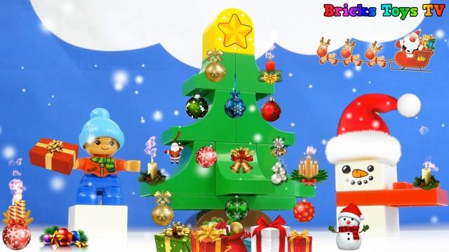 Lego Duplo Happy New Year 2021! Лего Дупло Новый год 2021. Строим из Lego Duplo. смотреть онлайн