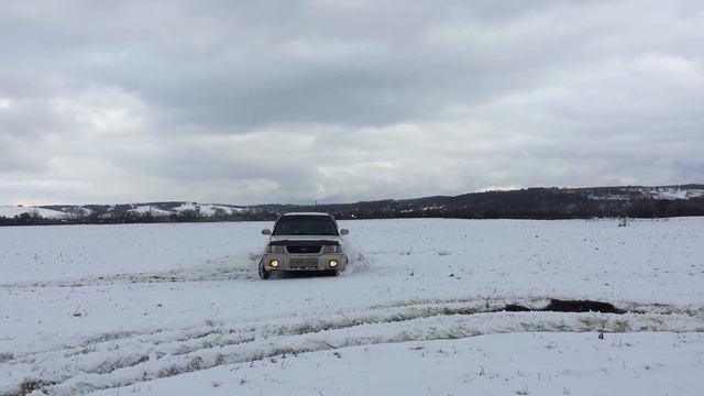 Форестер SF5 в снегу смотреть онлайн