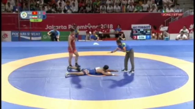 ФИНАЛ АИ: АКЖОЛ Махмудов vs МОХАММЕДАЛИ Гераи #Asiangames2018