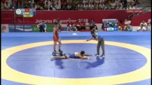 ФИНАЛ АИ: АКЖОЛ Махмудов vs МОХАММЕДАЛИ Гераи #Asiangames2018