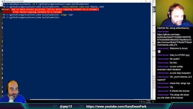 Stream 17 - Improving the deployment times for the Cake Build website смотреть онлайн