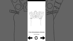 как нарисовать титана спикермена 2.0