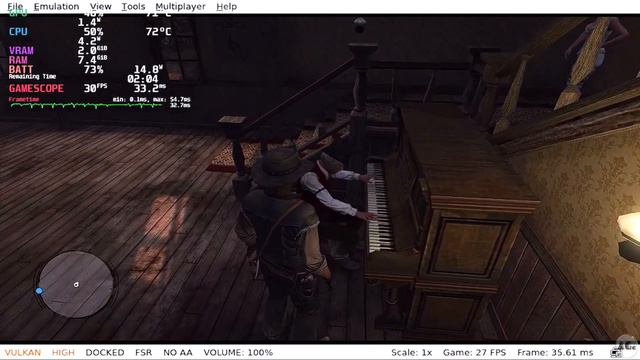 Red Dead Redemption remake на Steam Deck. смотреть онлайн