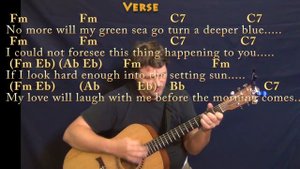 Paint It, Black (The Rolling Stones) Guitar Cover Lesson in Fm with Chords/Lyrics