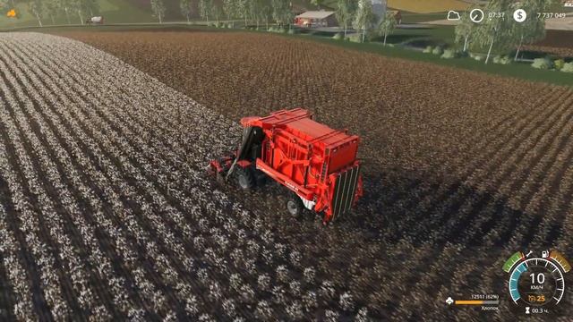 Хлопок. Как выращивать. Farming Simulator 2019 смотреть онлайн