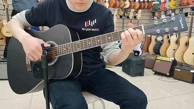 Акустическая гитара Veston D-45 SP/BKS | обзор от MAJOR MUSIC