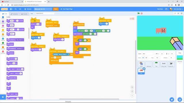 Scratch 3.0 Tutorial| Minecraft on scratch ep3 смотреть онлайн