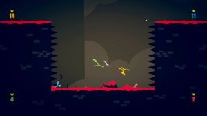 БЕГИ!!! У НЕГО ЛАВА-ПУШКА!!! УГАР STICK FIGHT THE GAME!!!