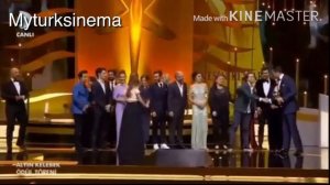Награждение сериала "Дочери Гюнеш " , как самый хороший сериал 😍💛
