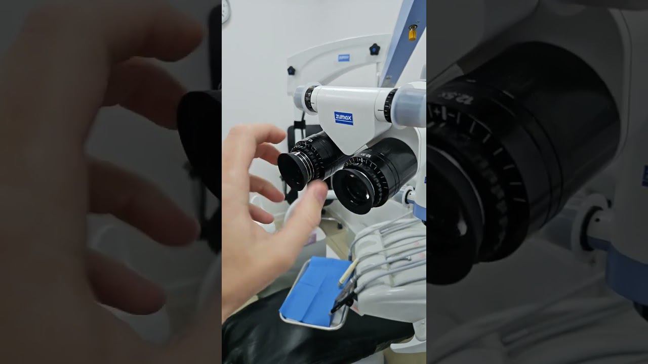 сделайте это, когда купили микроскоп #zumax #dentist #доктор #dentistry смотреть онлайн