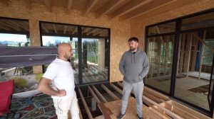 Стильный одноэтажный каркасный дом 300 кв.м с плоской крышей. Обзор дома и планировки