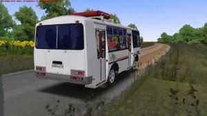 OMSI 2. ПАЗ 32054. Мичурино. Маршрут 102.