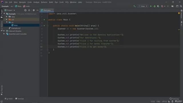 Banking Application || Java 2021Complete Java MasterClass Zero to Hero Programming || Udemy Course