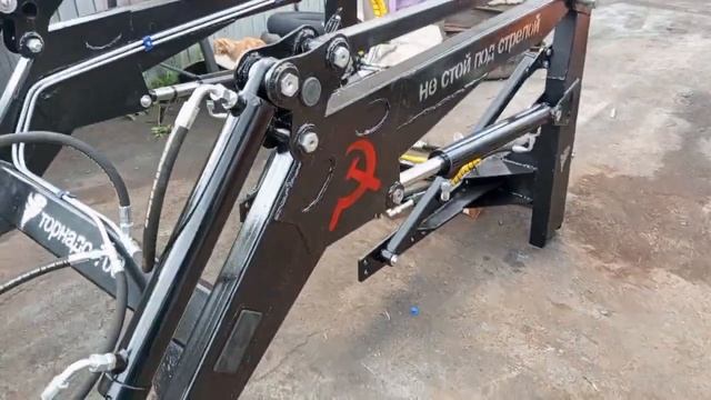 кун Торнадо 700. на т 40...обзор.. смотреть онлайн