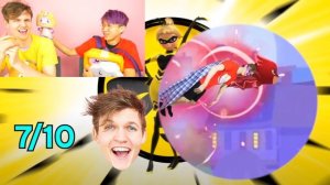 LANKYBOX REACTS TO MIRACULOUS LADYBUG TRANSFORMATIONS!? (CRAZY LANKYBOX TRANSFORMATIONS)