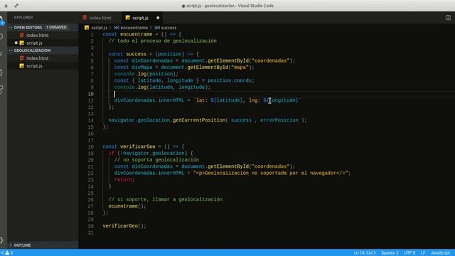 Geolocalización con WebAPI y mapa de mapquest смотреть онлайн