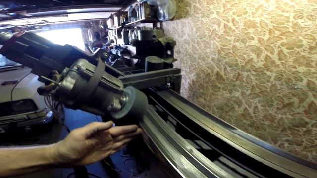 Шлифовка станины токарного станка ТВ-320 в гаражных условиях смотреть онлайн