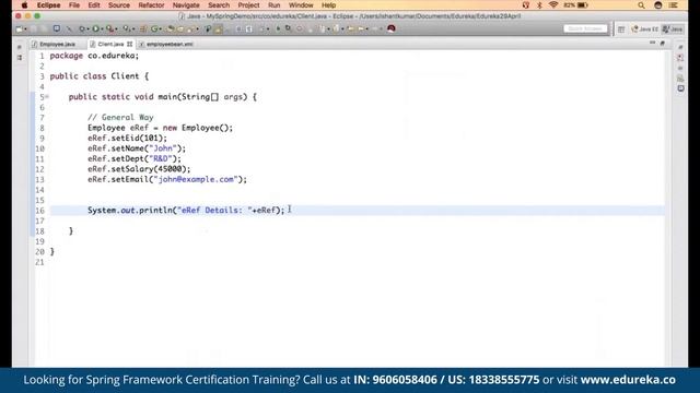 Spring Interview Questions and Answers | Spring Framework Training | Edureka Rewind - 6