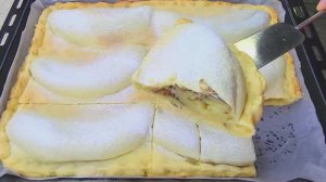 БЕРУ БАНАН! МАЛО КТО ЗНАЕТ ЭТОТ СЕКРЕТНЫЙ РЕЦЕПТ! ЭТО ЛУЧШИЙ ПИРОГ, КОТОРЫЙ Я ПРОБОВАЛА!