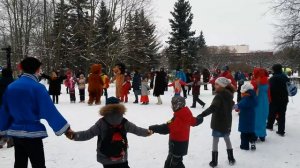 Хороводные игры Царскосельская масленица 2018 Видео Тамара Павлова