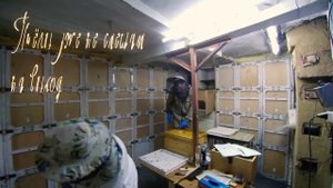 Timelapse Летние работы в кассетных ульях и откачка мёда из ульев собственного изготовления.