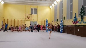 Художественная гимнастика. Упражнение без предмета