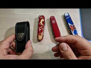 ОБЗОР Швейцарских чехлов для ножей VICTORINOX / 4.0436 / 4.0515 / 4.0520.31 (2160р 4К)