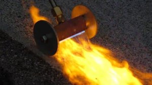 Обработка гранита горелкой ДОНМЕТ 295-01