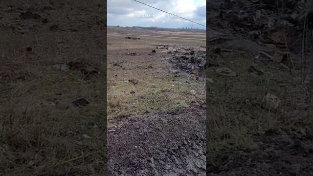 Подрыв Т-80БВ ВСУ на мине