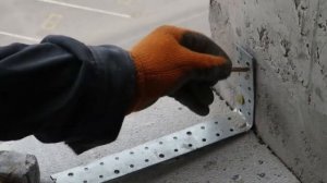 Кладка наружней стены - Газоблок 250 мм