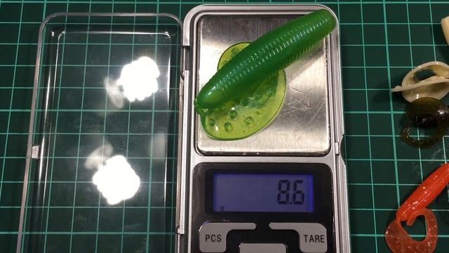 Cъедобные силиконовые приманки твистер Curly Tail от Aiko из России. смотреть онлайн