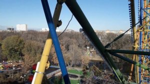 г. Саратов, Россия, Колесо обозрения, парк культуры и отдыха имени Горького, ноябрь 2019 г.