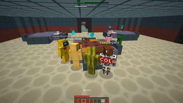 МАЙНКРАФТ Я ЗАБАНИЛ МИРНОГО В АМОНГ АС! смотреть онлайн