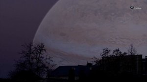 Если бы на расстоянии Луны оказались другие планеты - как это могло выглядеть