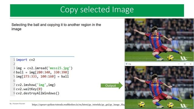 Python in Arabic #31 OpenCV Image Processing دروس بايثون مع مكتبة اوبنسيفي