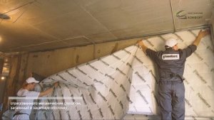 Монтаж тепло-звукоизоляционного мата SoundGuard изоКОВЕР