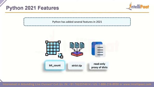 Latest Features of Python 3.9.1 | Features of Python | Python Features | Intellipaat