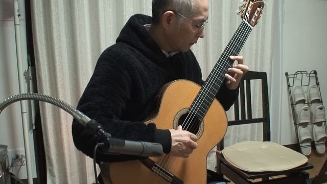 夢　Mazurka 　Francisco　Tarrega　 マズルカ　ギター　青木一男 смотреть онлайн