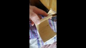 Ремонт семиструнной советской шиховской гитары,выпиливание рога, часть 2